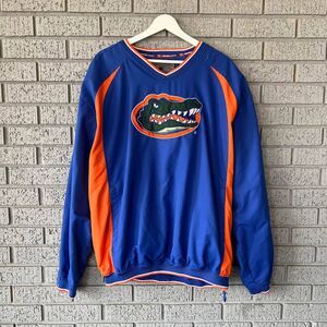 Colosseum Athletic Florida Gator Blue Sweatshirt Size XL Sportswear Collegiate